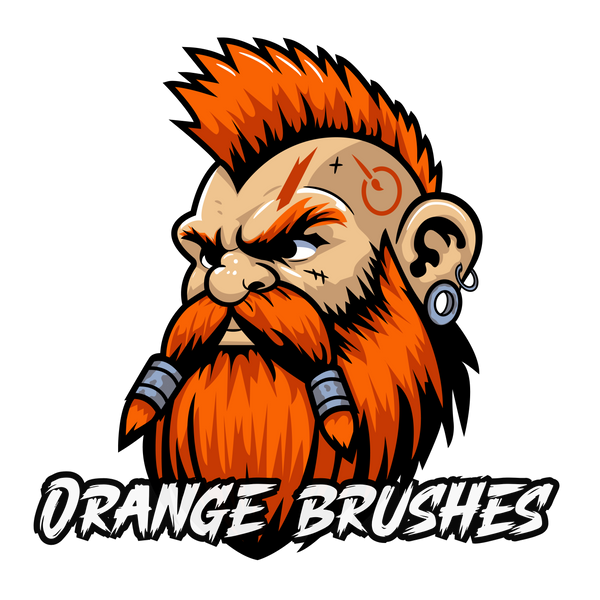 Orange Brushes